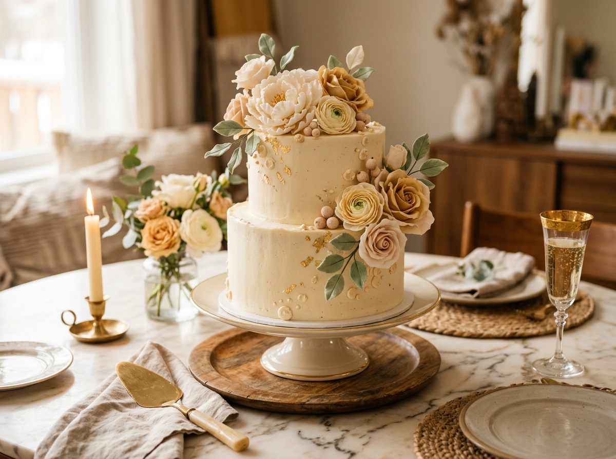 Birthday cake for a celebration
